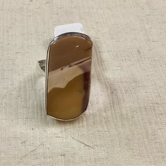 🚨Elegant Mookaite Stone Inlay Ring - Picture 2 of 5